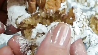 غريبة او ملوزة الكركاع معلكة ولذيذة فبساطتها حضريها فدقائق
