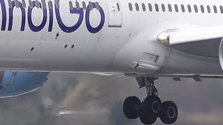 ✈️Boeing 787 Dreamliner Indigo Landing Touchdown