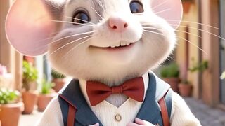 Cute Rat with Cat