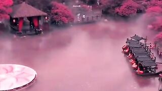 Keindahan Alam Gexian Fairy Village Di Negeri Dongeng China
