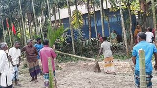 ঢোল ভিডিও জমি দখল, আজ সত্যি হলো আমাদের গ্রামে