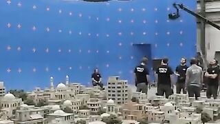Practical Effects Magic: Monster Stomping a Scale Model! 🎬