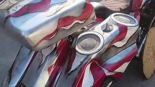 American Flag Custom Bikes 🇺🇸
