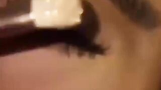 glitter makeup, glitter eyeshadow, glitter makeup