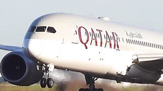 ✈️Boeing 787 Dreamliner Qatar Airways | TakeOff