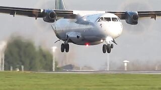 ✈️Atr 72 Aer Lingus Touchdown