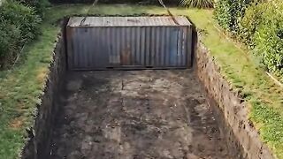 🏠 I Built an Amazing House From a Shipping Container! 😱