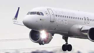 ✈️Airbus A320 Neo  Scandinavian Airlines | Smoothest Landing