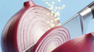 🧅👁️Why do onions make you cry? It's not emotion—it's pure cellular warfare! 🧅✨