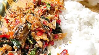 Resep Tongkol Suwir Balado Kemangi, Auto Nambah Nasi! 🌶️🍚