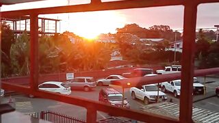 A beautiful sun set 🌞