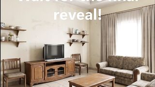 Ordinary Family Room to Luxury Living Room | Stunning Transformation Timelapse