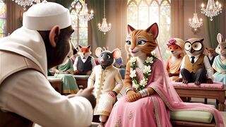 Mouse & Cat Wedding 😂🐭🐱 | The Funniest Wedding Ever!