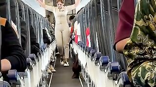 Beautiful Senior Flight Attendant #trending