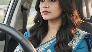 कार driving
