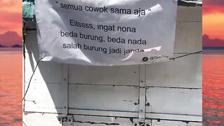 inget nona jangan salah burung