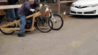 STARTS LIKE A LAWNMOWER RIDES LIKE A LEGEND