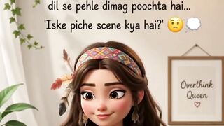 Jab koi bina matlab ke achha behave kare… trust issues be like: ‘Iske peeche scene kya hai?’ 👀😂