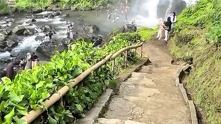 Rekomendasi wisata buat liburan akhir pekan, air terjun tapak gedung, kepahiang.