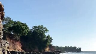 The Beautiful Atmosphere of Harapan Beach, Central Bengkulu