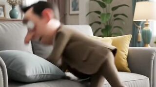 Bean-Inspired Remote Control Disaster 😂 | Funny 3D Cartoon Comedy
