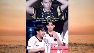 Ekspresi yang mewakili perasaan para pemain saat melihat BTR angkat trofi! 🏆🔥
