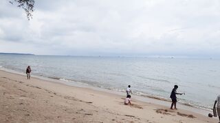 Family Time at the Beach