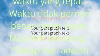 right time