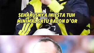 Iniesta harusnya dapat ballon d'or #attahalilintar #ganindrabimo #podcast #sepakbola #fyp