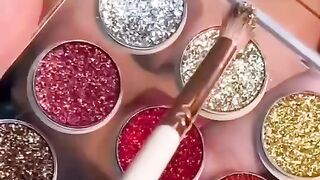 latest gillter makeup for women 2026#