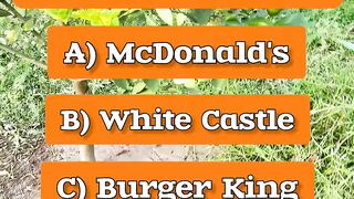 Which was the first fast-food chain in America?