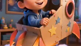 What if a child’s imagination could take them all the way into space?