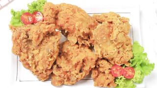 Ayam Goreng Tepung. Crispy Fried Chicken. 脆炸雞. 酥脆炸鸡. 酥脆炸雞. カリッと揚がったフライドチキン.