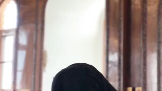 Praying in the Mousqe