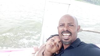 Boat travel on the lake