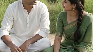 Khet Mein Kisan Aur Us Ki Bivi Ka Saada Sa Khana ❤️🌾 | Village Life