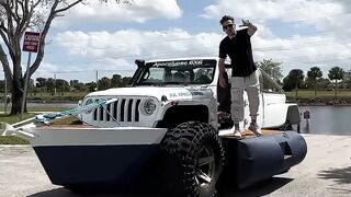 Amphibious Jeep