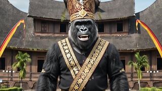 🦍 Meet the Gorilla Ambassador of Minangkabau!
