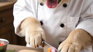 Cute Dog Chef Makes Mumbai-Style Pav Bhaji From Scratch 🐶👨‍🍳🌶️