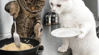 Cats joking