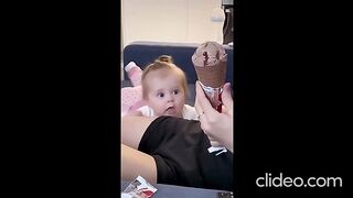 Baby desire to eat 😋