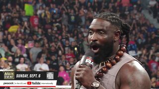 Oba Femi imitates Bron Breakker | WWE Raw