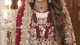Beautiful Barat Bridal Compelet Look 8