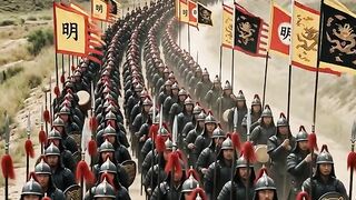 Marching for battle