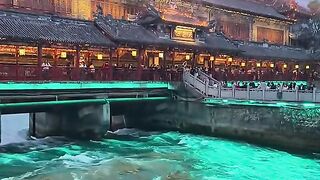 📍 Keindahan Negeri Dongeng China air Terjun Dujianyang