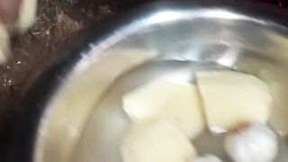 আলু দিয়ে হাঁসের মাংস