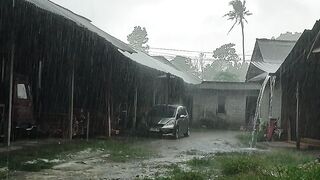 Hujan deras ,baha mengwi