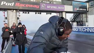 Standing Next To A Jet Car