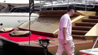 A Golden Yacht