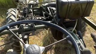 Linen Harvesting Machine